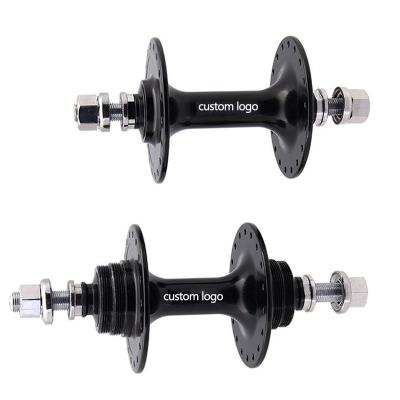 China Good Price Factory OEM ODM Aluminum Alloy Fixed Gear Bike Hub Single Speed ​​700c Bike Fixed Aluminum Alloy Hub Kit for sale