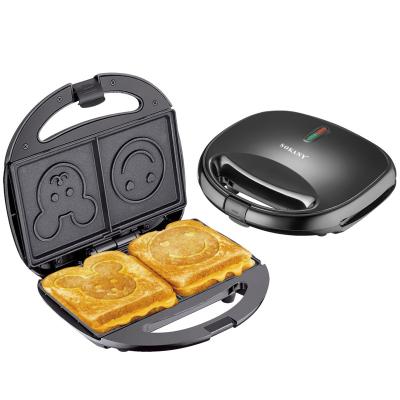 China Household Sandwich Maker Toaster Bread Oven Electric Waffle Maker Burger Breakfast Machine for sale