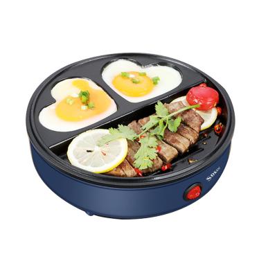 China Household Electric BBQ Steak Burger Sandwich Maker Grill Meat Rotisserie Machine Egg Frying Pan Mini Beef Steak for sale