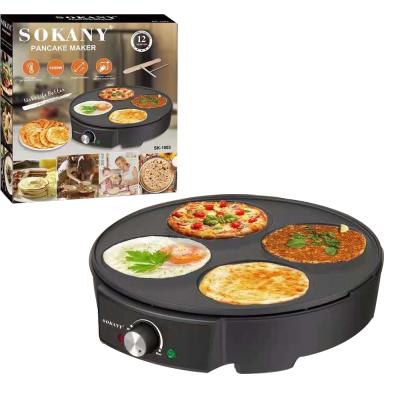 China Household Roti Maker Electric Pancake Maker Griddle Maker Pancake Maker Pancake Dessert Maker Baking Pan for sale