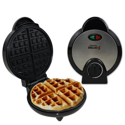 China Small Outdoor Electric Grill Waffle Maker Nonstick Egg Waffle Baking Machine Crawled Breakfast Pancake Baking Machine for sale