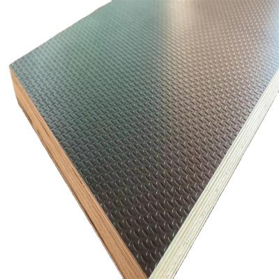 China Chinese Anti Slip Film Faced Plywood Alternative To Russian Birch 18mmx1250mmx2500mm for sale