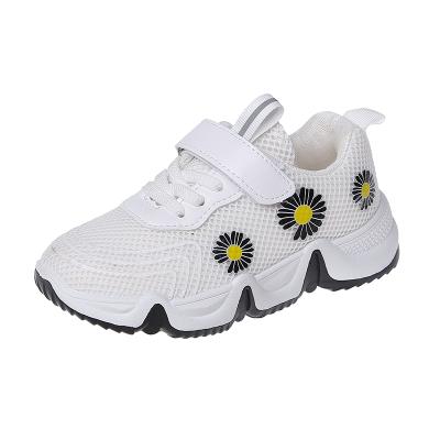 China Waterproof Kids Educate Girls Casual Mesh Sneakers Stylish Designer Shoe Lace Up Boys Little Big Kid Sports Trainers for sale