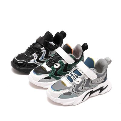 China Good Quality Waterproof Sneaker Children Comfortable Sports Shoes Gray Sneaker Kids Casual Casual Boys School Shoes for sale