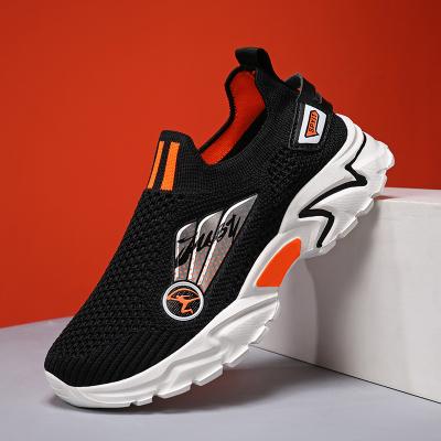 China Winter Flat Fashion School Breathable Black Running Shoes Kids Casual Sneakers Girl Kids Sports Shoes for sale