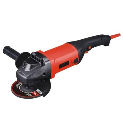 China Large Structural Grinding For Cleaning Or Beveling Qiliup Electric Power One Hand To Use 1400w 125mm 150mm 5 Inch 6inch Small Angle Metal Grinder With Well Ground Bearing for sale