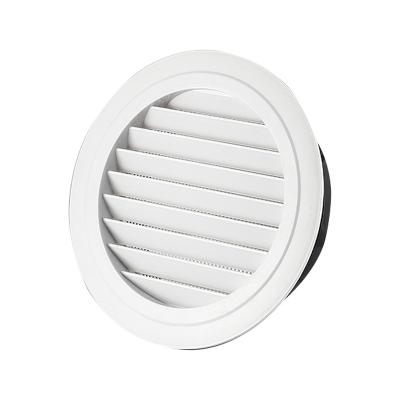 China Plastic Circular Duct Hood Ceiling Ventilation Rainproof And Insect Proof Vent Air Vent for sale