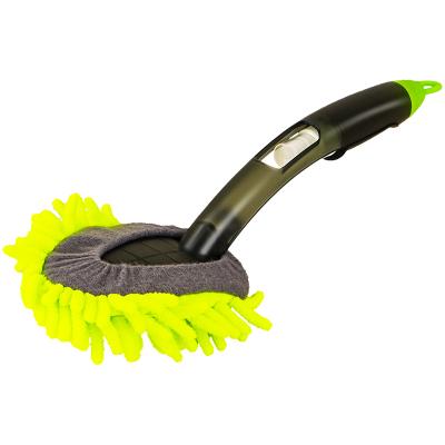 China Hot Selling Factory Eco-friendly Customized Length 38cm Car Wash Brush Cleaning Car Microfiber Cloth for sale