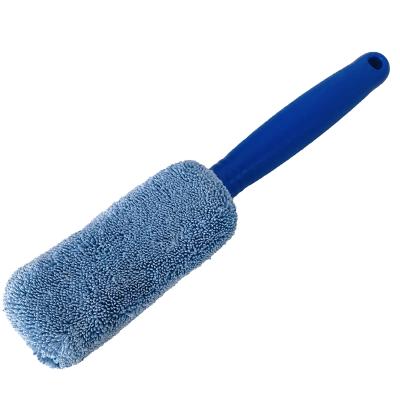 China Polyester Cleaning Washing Brush Car Wash Station Equipment Telescopic Brush A01BR04 for sale