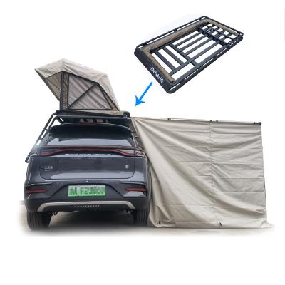 China Trigone ground nail support customization / V-type two person self-propelled outdoor camping tent off-road vehicle roof top tent for sale