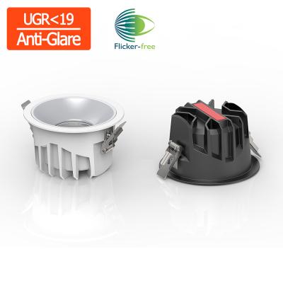 China COB LED Downlight Anti Glare COB Recessed Anti Glare LED Downlight UGR for sale