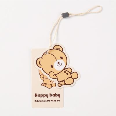 China Gift Custom Design Cheap Eco Friendly Paper Towel Card Paper Labels Packaging Hangtags for sale