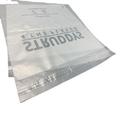 China 100% PLA+PBAT Moisture Proof Biodegradable Self Adhesive Plastic Bags For Clothing Packaging for sale