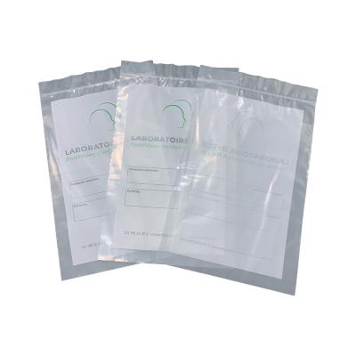 China Three-Layer Disposable Mother-in-Child Bag Sampling , Safe Ziplock Bag Can Write Contents for sale