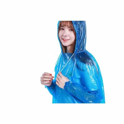 China Safety Best Quantity PE Raincoat Plastic Disposable Adult Bag for sale