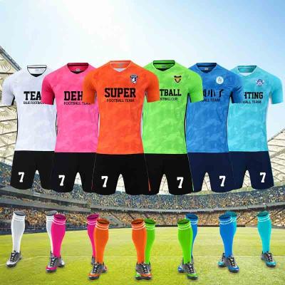 China Breathable/Quick Dry/Absorbent Neon Green/Light Pink Purple Vintage Soccer Jersey Club Customized Soccer Jerseys Custom With Logo And Numbers 2021-2022 Referee for sale