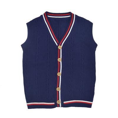 China Children's Vest Fashion Casual Sleeveless Raw Tablets Child Autumn Winter Waistcoat for sale