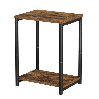 China Adjustable Room Bedroom Study Living Room Bedroom (Height) Steel View End Table Slim Side Table for sale