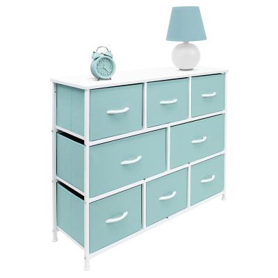 China Gray Drawers Fabric Storage Chest Detachable Multifunctional Customized Modern with 8 Drawers for sale