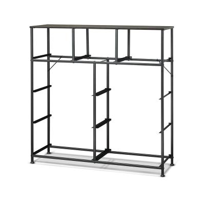 China 9 Drawer Bedroom Furniture Modern Black Specification Design Eco - Friendly Storage Rack With Drawers for sale