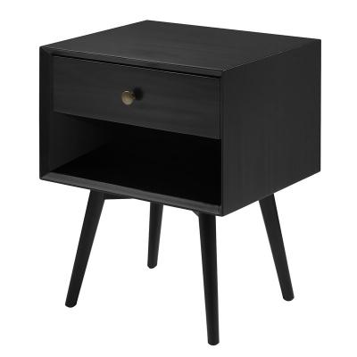 China Modern Design Modern Trendy Furniture For Bedroom Night Stand Fashion Drawer Bedside Table for sale