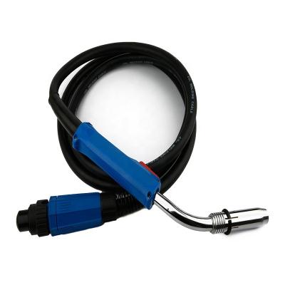 China 380a 3m 4m 5m MIG Torch Gas Welding Torch 40kd Welding Air Cooled Welding Torch With Euro Connector for sale