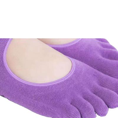 China Wholesale Sporty Women Yoga Dance Sports Exercise Non Slip Massage Fitness Yoga Socks for sale