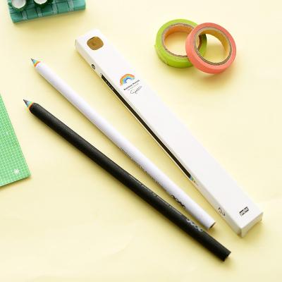 China office & High Quality Environmental Colorful School Pencil Rainbow Pencils 2B Writing Tool Pencil For Students for sale