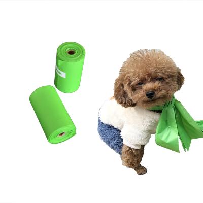 China Sustainable Biodegradable Dog Poop Scooper Dispenser Poo Waste Plastic Waste Bags Beco Pets Astm D6400 100% Cornstarch Bag for sale