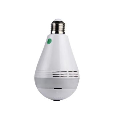 China Human Motion Tracking V380 Security Camera 960P 3MP 5MP Led Light Bulb High Quality Mini CCTV 360 VR Wifi Bulb Camera for sale