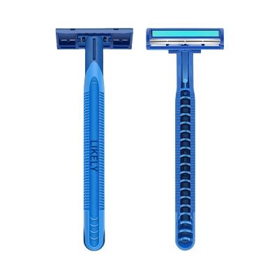 China Twin Blade Factory Imported Barber Men Shaver Disposable Razor Material Plastic For Cheap Hotel for sale