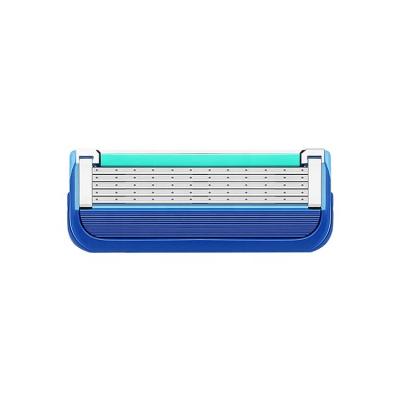 China Barber Supplies Metal 5 Portable Razor Blade Professional Customized Shaving 5 Blade For Salon Hairdressing for sale