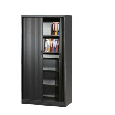 China Almirah Adjustable Black Cabinet Filing Color Steel Tambour (Height) Door Cupboard for sale