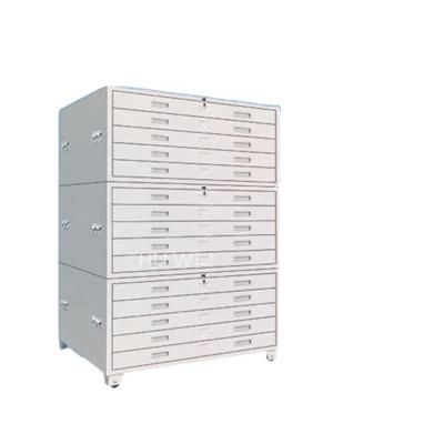 China Factory Adjustable Drawer Plan Office Furniture Storage Steel Multi Chest Cabinet for sale