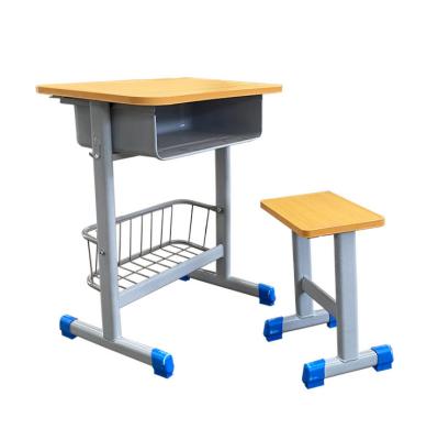 China Different Modern Yudu Student Desk School Furniture Kids Study Adjustable Children School Desk for sale