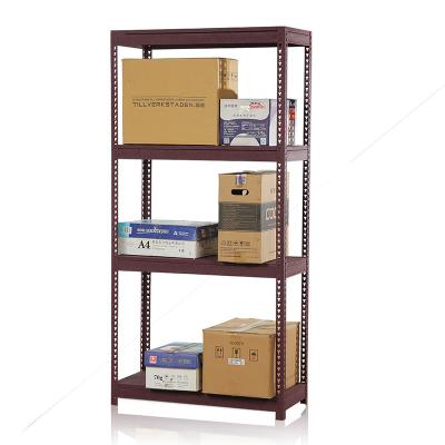 China Yudu Double Sided Store Rack Rack Garage Storage Shelf Metal Supermarket Steel Shelf for sale