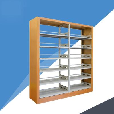 China Commercial Furniture School Metal Used Book Shelving For Library for sale