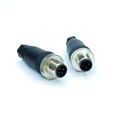 China High Quality Automotive M12 5p Connector For Temperature Transmitter Wire Mount Connector For Overmolding for sale