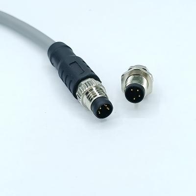 China Professional Sensors Manufacturer Explosion Proof M8 4pin Connector Waterproof Straight A-code M8 Connector for sale