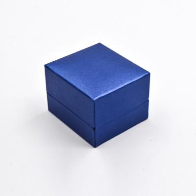 China Fashionable Free Shipping Top Quality Pouch Foam Velvet Ring Special Paper Flannel Jewelry Packaging Box for sale