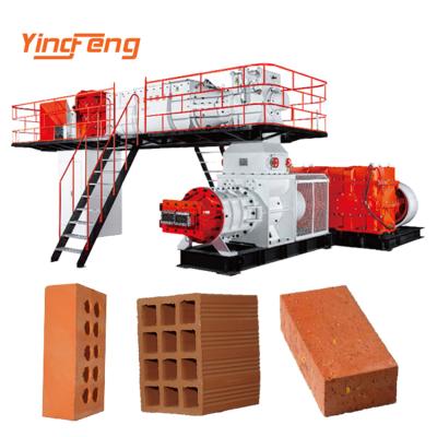 China Top automatic VP75 mud brick making machine from China building material stores red brick extruder with cheap price en venta