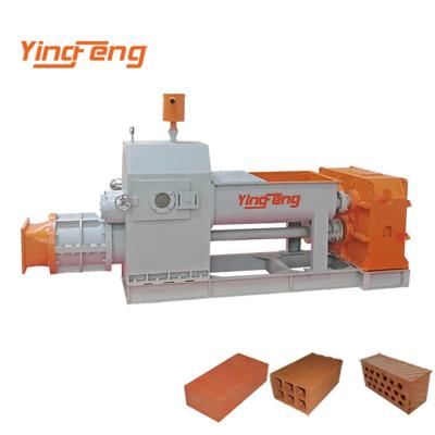 China Building Material Stores Yingfeng JKR30 Clay Vacuum Brick Extruder Hollow Block Making Equipment Best Price Construction Machine en venta