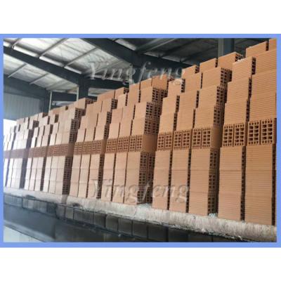 中国 Building Material Shops Clay Brick Tunnel Rotary Kiln Factory Charcoal Tunnel Kiln for Clay Brick Ceramics Brick Drying Firing Process in South Africa 販売のため