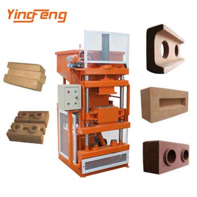 China Building Material Stores Automatic YF1-10 Automatic Cavity Block Machine With Hydraulic Pressure Brick Molding Machine Concrete Pressing for sale