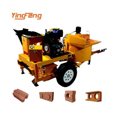 China Building Material Stores M7MI Fully Automatic Hydraulic Cavity Concrete Block Making Machine Hydraulic Block Making Machine for sale