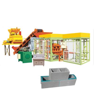 China QT4-15 Factory Machine Clay Soil Compressed Earth Soil Full Automatic Hydraulic Pressure Cement Brick Making Machine Price en venta