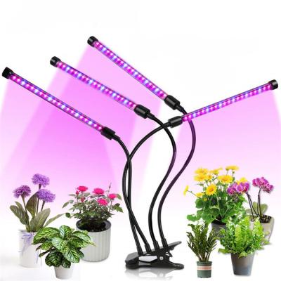 China Button Dimming LED Grow Dimmable Full Spectrum Indoor Plants Indoor Plant Lights 3/9/12H Timer 9 Brightness On/Off Indoor Succulent Plant Growth for sale