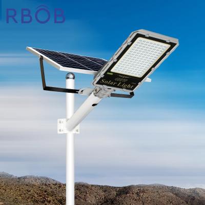 China ROBO ROBO 200w 300w Manufacturer Power Panel Lamp Outdoor Led Solar Street Light Sensor Waterproof for sale