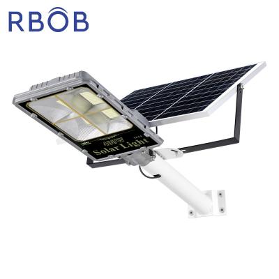 China 2021 new ip65 100w 200w 300w 400w ROAD RBOB outdoor waterproof solar street light led for sale