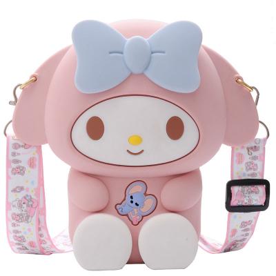 China Little Girls Kawaii Mini Purses Mobile Phone Pocket Reusable Bag With Shoulder Strap Korean Fashion Cross - Body Bags For Women for sale